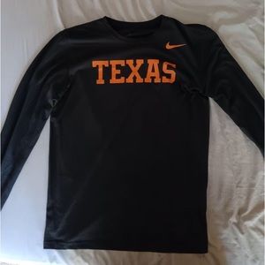 Men’s Nike Dry-Fit Texas Long Sleeve Tee
